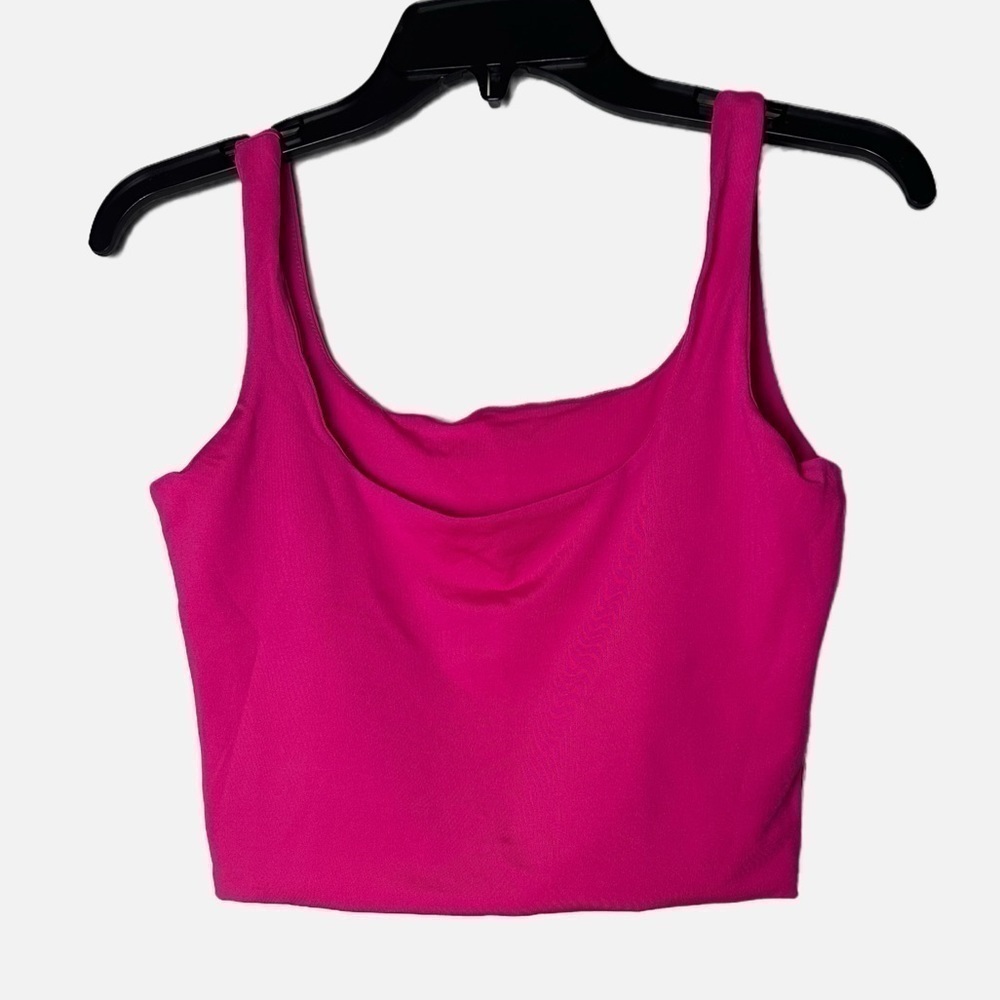 Amazon Pink Cropped Tank - Picture 2 of 3